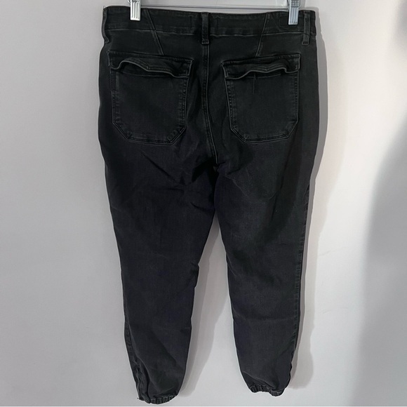 Paige Faded Mist ‘Mayslie’ Mid-Rise Jogger Jeans | Size 30| - Picture 7 of 11